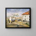 Quai in der Altstadt - Konstantin Ivanovich Gorbatov — gerahmtes Bild an der Wand