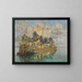 Die unsichtbare Stadt Kitezh - Konstantin Ivanovich Gorbatov — gerahmtes Bild an der Wand