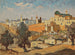 Ansicht von Jerusalem vom Dorf Silwan aus - Konstantin Ivanovich Gorbatov — Ansicht des Kunstwerks