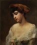 Portrait einer jungen Frau - Konstantin Makovsky — Ansicht des Kunstwerks
