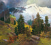 Ein weites Berglandschaft - Konstantin Stoitzner — Ansicht des Kunstwerks