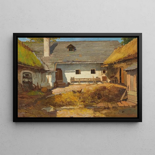 Konstantin Stoitzner - Bauernhof bei Heinreichs.webp