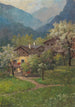 Bäume in Blüte Flieder in Blüte - Konstantin Stoitzner — Ansicht des Kunstwerks