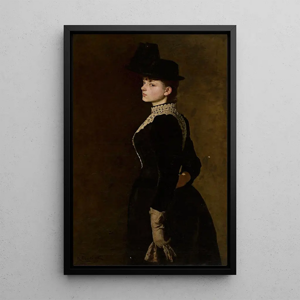 Konstanty Makowski - Portrait of artists sister.webp