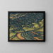 Landschaft - Konstantin Bauer — gerahmtes Bild an der Wand