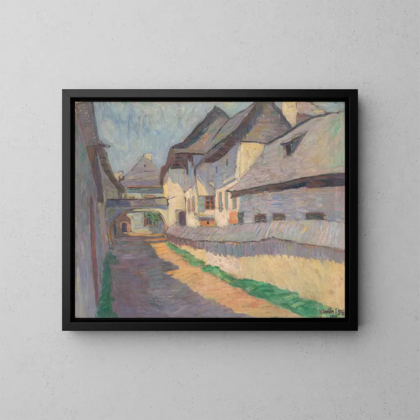 Brna dans la rue Kemarska - Konstantin Korovin — gerahmtes Bild an der Wand