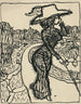 Karikatura dmy - Konstantin Korovin — Ansicht des Kunstwerks