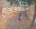 in der Straße - Konstantin Korovin — Ansicht des Kunstwerks