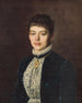 Portrait von Mme M. Mandelkov - Kornel Boh — Ansicht des Kunstwerks
