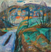 Krager Om Vren Krager im Frühling - Edvard Munch — Ansicht des Kunstwerks