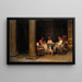 Ferme du Palazzetto Farnese - Kristian Zahrtmann — gerahmtes Bild an der Wand