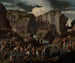 Moses, der Wasser aus dem Felsen fließen lässt - Krzysztof Lubieniecki — Ansicht des Kunstwerks