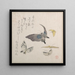 Schmetterlinge - Kubo Shunman — gerahmtes Bild an der Wand