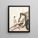 Transport de cour - Kubo Shunman — gerahmtes Bild an der Wand