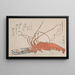 Kubo Shunman — gerahmtes Bild an der Wand