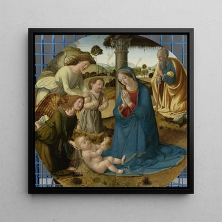 L'Adoration de l'Enfant Christ - Cosimo Rosselli