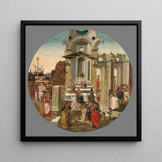 L'Adoration des Mages - Raffaello Botticini