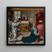L'Annonciation - Joos Van Cleve — gerahmtes Bild an der Wand