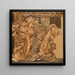 L'Annonciation - Sir Edward Coley Burne-Jones — gerahmtes Bild an der Wand