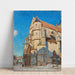 Reproduktion des Gemäldes L'Église de Moret (Le Soir) - Alfred Sisley