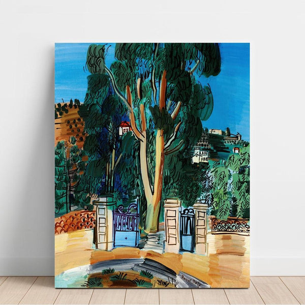 Reproduktion des Gemäldes L'Eukalyptus-Gemälde - Raoul Dufy