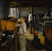 L'Imprimerie du village à Haarlem, aux Pays-Bas - Charles Frederick Ulrich — in einem Innenraum präsentiert
