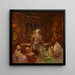 L'adoration de la Vierge - Gaston La Touche — gerahmtes Bild an der Wand