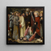 L'Angst vor Christus - Hans Leu der Jüngere — gerahmtes Bild an der Wand