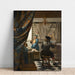 Reproduktion des Gemäldes L-Kunstdruck des Malens - Johannes Vermeer