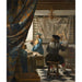 Reproduktion des Gemäldes L-Kunstdruck des Malens - Johannes Vermeer