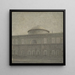 L'église du palais royal à Copenhague - Vilhelm Hammershøi — gerahmtes Bild an der Wand
