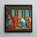 L'empereur Trajan donnant audience - Atelier de Nol Coypel — gerahmtes Bild an der Wand