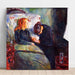 Reproduktion des Gemäldes L Kinderkrankenhaus - Edvard Munch