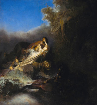 L'enlèvement de Proserpine - Rembrandt van Rijn