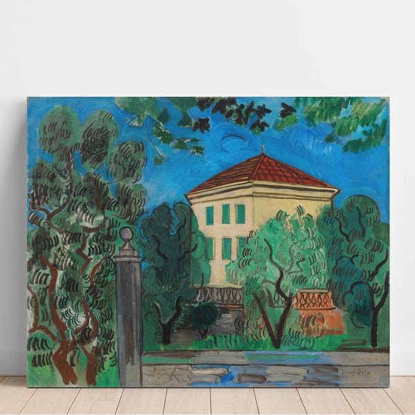 Reproduktion des Gemäldes L Eingang des Gartens - Raoul Dufy