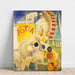 Reproduktion des Gemäldes L'équipe de Cardiff - Robert Delaunay