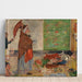 Reproduktion des Gemäldes L Staunen der Maus mit Maske - James Ensor