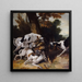L'hallali du loup - Jean-Baptiste Oudry — gerahmtes Bild an der Wand
