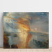 Reproduktion des Gemäldes L'incendie der Häuser der Lords und der Commons, am 16. Oktober 1834 - Joseph Mallord William Turner
