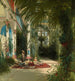 L'intérieur de la serre sur l'île aux paons près de Potsdam - Carl Blechen — Ansicht des Kunstwerks