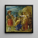 L'interrogatoire du Juif - Adam Elsheimer — gerahmtes Bild an der Wand
