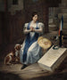 La Femme au chien - L. S. Jean — Ansicht des Kunstwerks
