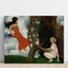 Reproduktion des Gemäldes Die Schaukel - Franz von Stuck