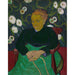 Reproduktion des Gemäldes La Berceuse (Augustine Roulin) - Vincent van Gogh