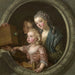 La Camera Obscura - Charles Amédée Philippe Van Loo — in einem Innenraum präsentiert