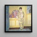 Die gelbe Kammer - Frederick Carl Frieseke — gerahmtes Bild an der Wand