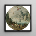 Die Fall des Ikarus - Tobias Verhaecht — gerahmtes Bild an der Wand