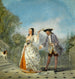 La Cour amoureuse réticente - Henry Andrews — Ansicht des Kunstwerks