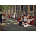 Reproduktion des Gemäldes Die Gerichtslaube in Amsterdam - Max Liebermann