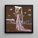 La Dame de Nuit - Wassily Kandinsky — gerahmtes Bild an der Wand